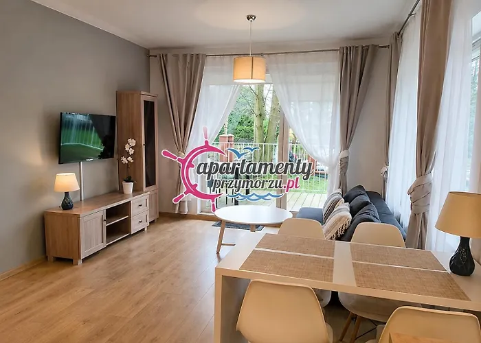 ApartamentyPrzyMorzu 010 z Basenem Tarasem i Ogródkiem
